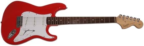 Jared Leto assinou autógrafo em tamanho real Fender Stratocaster de guitarra elétrica c/ James Spence Autenticação
