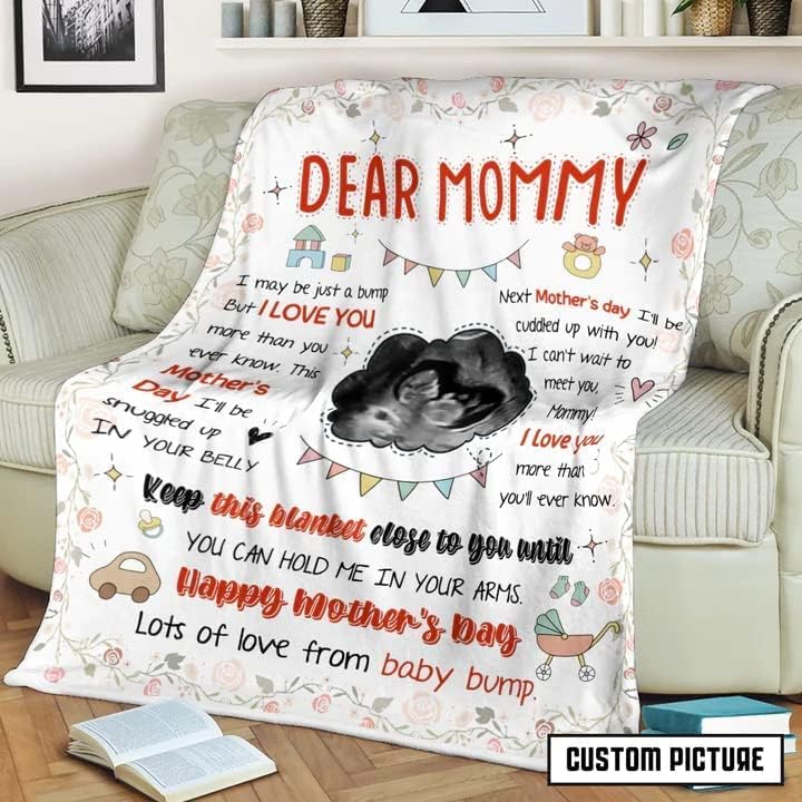Caro Mommy Cobertor de Baby Bump Ultra -Somograma Photo Mamãe para ser Grente Coberto Para Futuros Cobertores