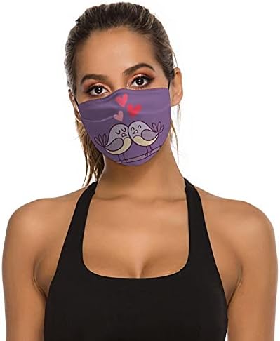Roupos de segurança reutilizáveis ​​personalizados máscaras de tecido Custommake Cute casal de casal de desenho