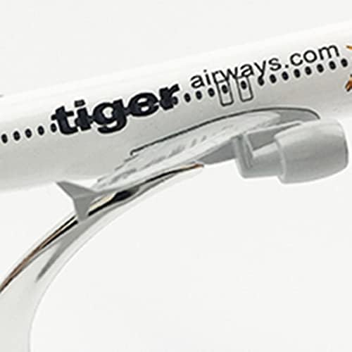1/400 escala de Cingapura Tiger A320 Modelo de avião de avião do modelo de liga Diecast Plane de alta simulação