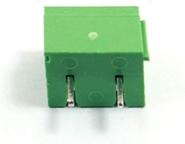 NOVO LON0167 5 PCS 126-2P Conector de bloco de parafuso de inclinação de 5 mm de 5 mm 300V 10A (5 Stücke