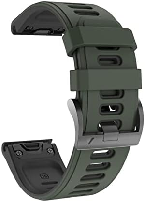 Neyens 22 26mm Smart Watch tiras para Coros Vertix 2 Soft Silicone Smartwatch para Garmin Fenix ​​6 5x 6x