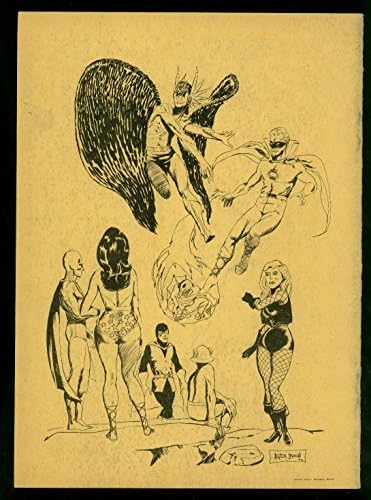 Magnum Opus Fanzine 1 1965- Fanzina em quadrinhos amador- raro Steve Kelez