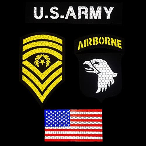 Patches militares, manchas refletivas dos EUA, um moral tático de bandeira nos EUA Exército do exército dos EUA