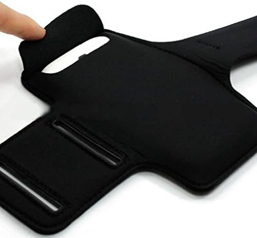 Corrida de braçadeira esportiva de ginástica capa de capa de capa de banda de braço reflexivo compatível com