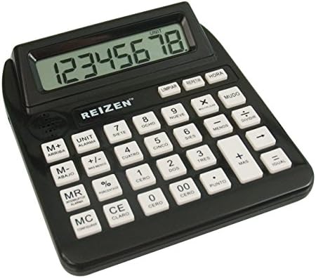 Calculadora Reizen Talking com a chave repetida- Espanhol