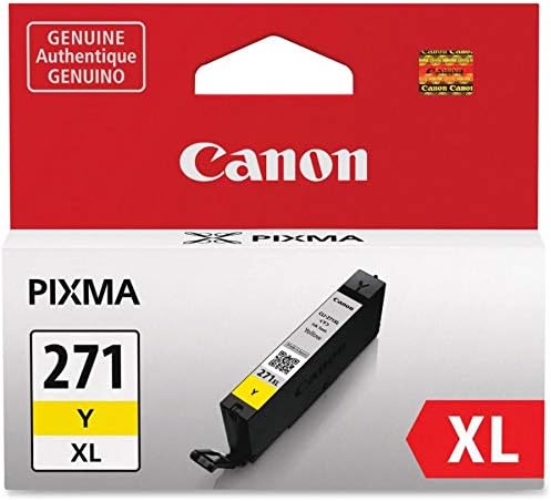 Canon Cli-271XL Tanque de tinta amarela compatível com MG6820, MG6821, MG6822, MG5720, MG5721, MG5722,