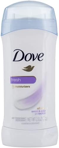 Desodorante sólido invisível, fresco, 2,6 onças