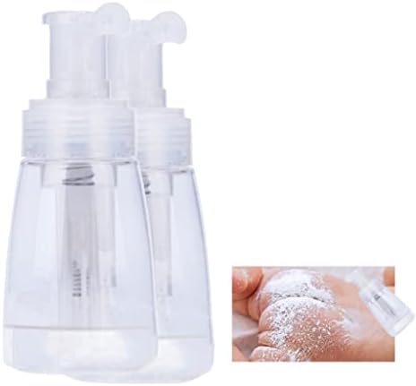 LiaDance Powder Spray Spray Garday Powder Cosmetics Bottle Recarregável vazio desmontável com bico de travamento