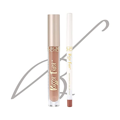 Belle Beauty Liquid Lipstick & Lip Liner, duradouros, à prova d'água, para alto brilho e lábios lindos para