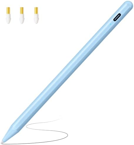 Caneta de caneta para iPad 9º e 10º geração de carga de carga ativa compatível com 2018-2023 Apple iPad