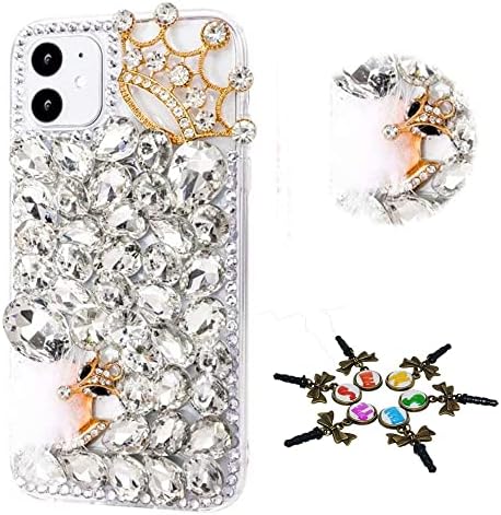 STENES Sparkle Phone Caixa Compatível com Moto G Play Case - Stylish - 3D Girls Handmades Mulheres Bling