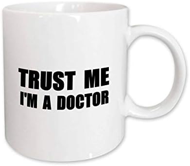 3drose Mug_195600_1 Confie em mim sou um médico médico médico ou doutor
