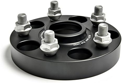 Bloxsport 4pcs 25mm PCD 5x114.3 CB67.1 Spacers de rodas centralizados de hub Alumínio forjado 6061-T6