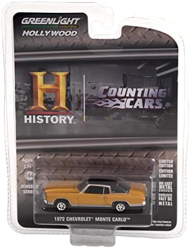 Greenlight 44950 -D Hollywood Series 35 - Counting Cars - 1972 Chevy Monte Carlo 1:64 Diecast escala