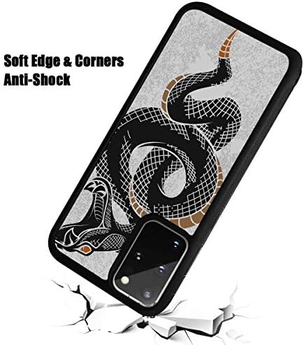 Para Samsung S20 Fe, Tampa de telefone de proteção suave e durável, Hot13063 Snake Tribal