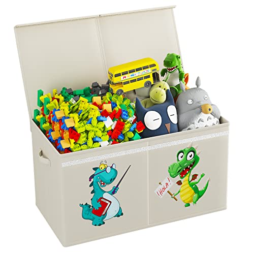 Wisdom Star Grande Baço de Toy, Organizador de armazenamento de brinquedos de divisor removível, caixas de brinquedo