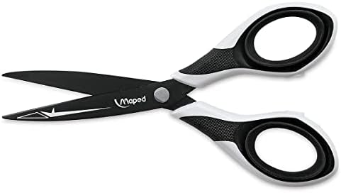 Maped Diamond Comfort® Grip Scissors, adulto, 6,75 polegadas, direita e esquerda
