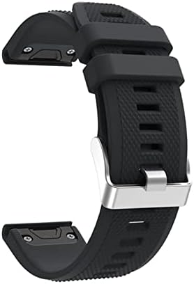 Buday Sport Silicone Watch Band Pulp para Garmin Fenix ​​6x 6 6s Pro 5x 5 5s mais 3 3hr 20 22 26mm EasyFit