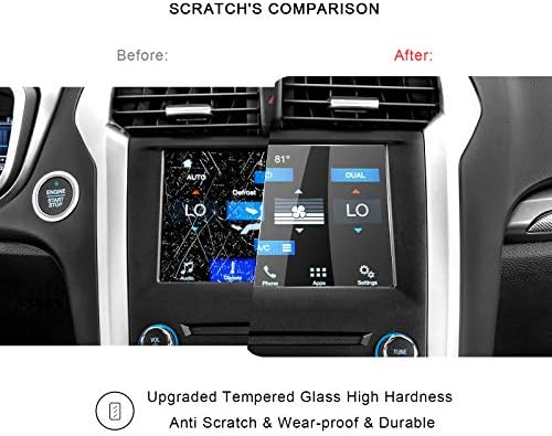 [Atualizado] 2013-2019 Ford Fusion Sync2 Sync3 de 8 polegadas 2019 Ford Ranger Display Touch Screen Visor