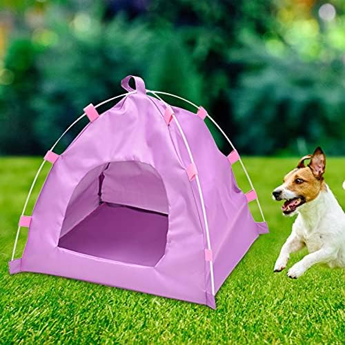 Casa de tenda de cães à prova d'água, cães e tenda de gato Caspo de acampamento ao ar livre de estimação,