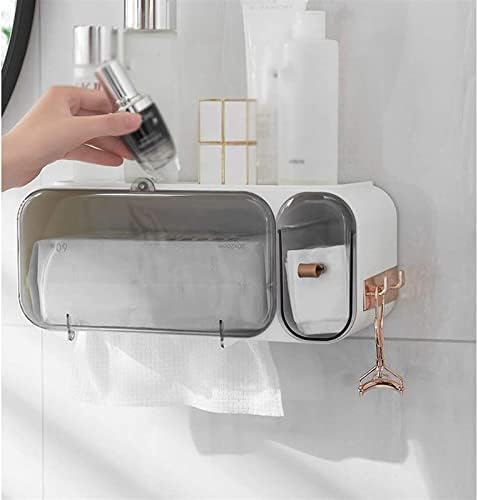 Porta de papel higiênico de banheiro Namexa, suporte para higiene-roll, tampa de lenço de papel higiênico de