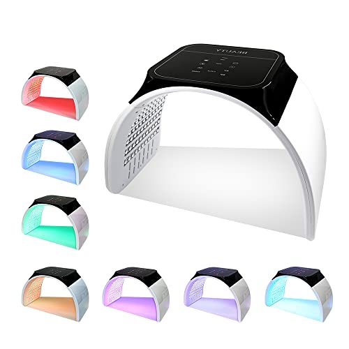 Farrence LED Face Mask Light 7 em 1 Equipamento facial de spa color