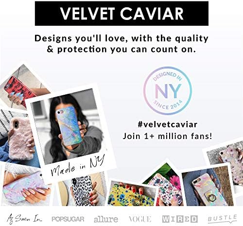 Velvet Caviar compatível com o caso do iPhone 11 [8ft Drop testado] com forro de microfibra - casos de telefone