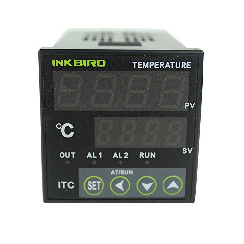 Inkbird AC 100 a 220V ITC-100VH Outlet Digital PID Termostato Controlador de temperatura 40DA SSR WHET