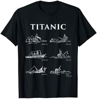 Titanic, Titanic Sunking, Titanic Love, Titanic T-Shirt
