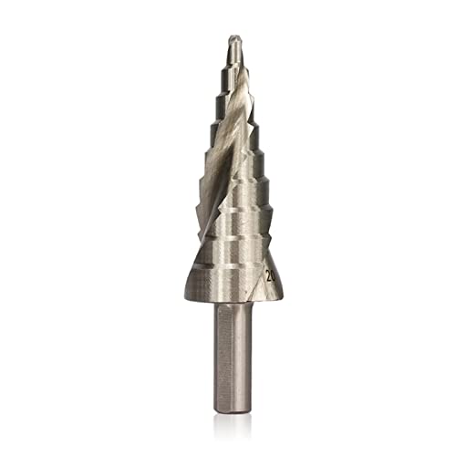 Drill Etapa Cone Drill Drill 4-20mm Bit de broca de etapa para madeira de metal perfuração Groove core