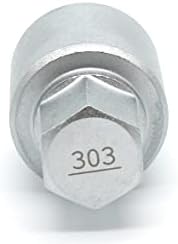 TEMO 303 Anti-roubo-roubo Chave de remoção de porca 3440 para Mercedes Benz