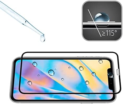Protetor de tela 3Pack para iPhone XR, XS, XS Max, capa completa 9H vidro temperado com quadro de kits de instalação
