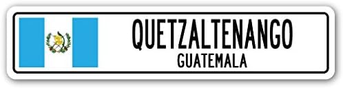 Quetzaltenango, Guatemala signo da rua Guatemaltela Cidade do país Country Road Gift