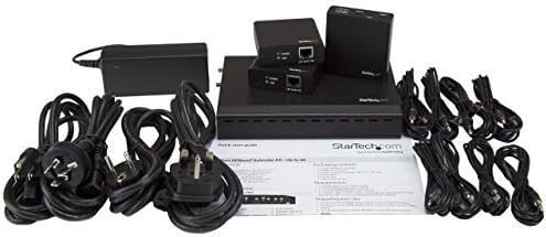 Startech.com 3 Ways Splitter HDMI - Kit de Extender HDBASET W / 3 Receptores - 1x3 HDMI sobre Cat5e