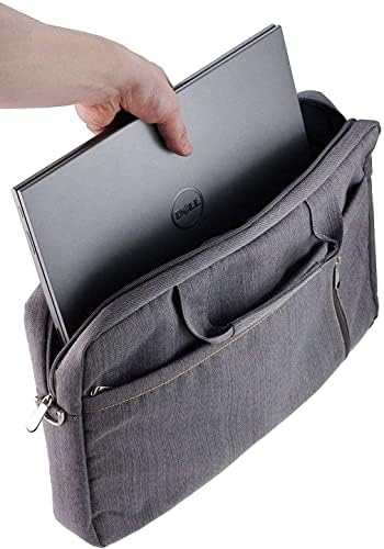 Navitech Grey Grey Sleek Water Resister Travel Bag - Compatível com o laptop Lenovo ThinkPad X280 12,5