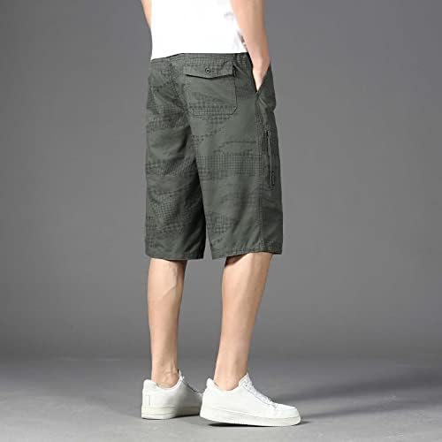 BMISEGM Men's Swimwear moda moda de moda casual de cor sólida zíper de bolso de bolso de fivela de shorts