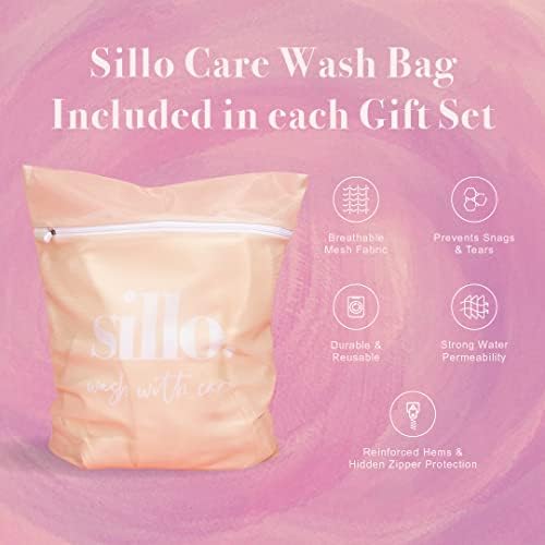 Brophases de seda de Sillo para cabelos e pele - travesseiro anti acne, travesseiro de acne, travesseiro de seda