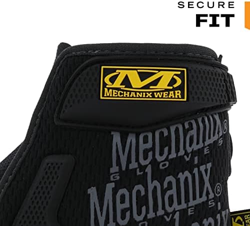 Mechanix desgaste: Material4x M-PACT Luvas de trabalho de couro sintético, luvas de segurança com proteção de