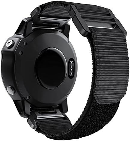 AMSH para Garmin Watch Bands Compatible Fenix ​​7x 6x Pro GPS 5x 3HR Descent Mk1 Mk2 Titanic Velcro