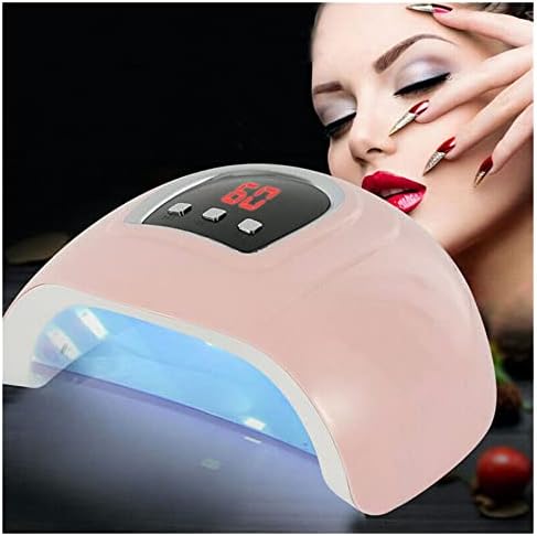 Hiccval 54W Pro Polisher Lamp LED LED gel acrílico Curing Light Manicure Timer Multi-Gare Double Light Secy