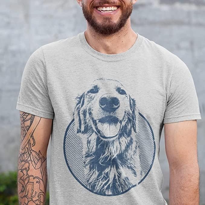 Camisa de cachorro personalizada Pawarts - camisetas de cachorro para homens e mulheres camisa de