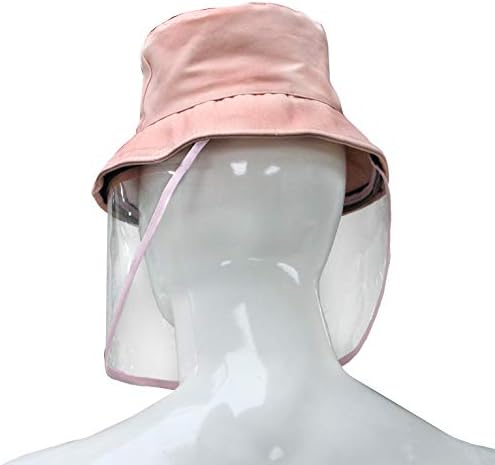 Máscara facial protetora de Letusto Proteção Face Escudo Particulado Respirador Anti -cuspindo chapéu de