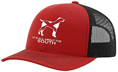 É tudo sobre a bandeira do estado do sul do Alabama, encheu o chapéu de Mesh Backer Trucker