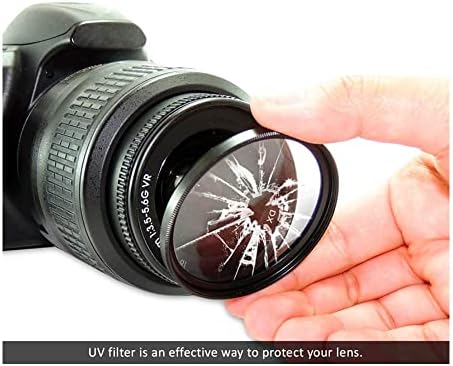 Filtro UV de lente da câmera básica Filtro UV de 46 mm de proteção ultra-violeta de proteção ultra-slim