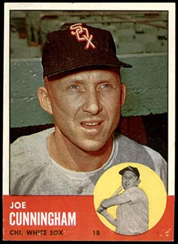 1963 Topps 100 Joe Cunningham Chicago White Sox Ex/Mt+ White Sox