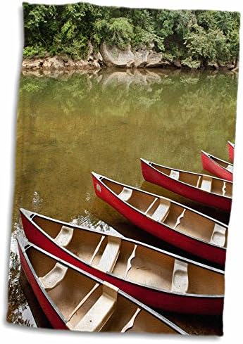 3drose canoagem, rio Macal, Belize - SA02 MWT0013 - Michele Benoy. - Toalhas
