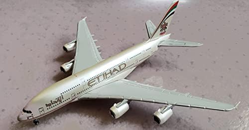 1/400 Liga da escala A380 Airways para Etihad Aircraft Model Modelo de plano Diecast
