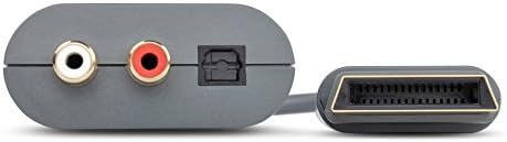 TNP Xbox 360 RCA Toslink Adaptador de cabo de cabos de áudio óptico para Xbox 360 e Xbox 360 Slim [Xbox 360]