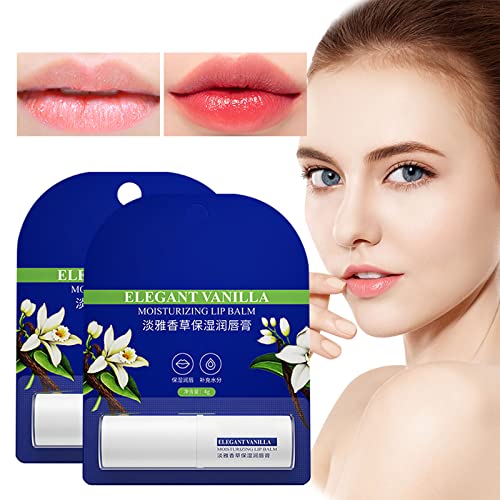 Lip Plumper Lip Gloss M 2pc Batom e Nourishish Lip Balm para homens e mulheres para clarear linhas labiais